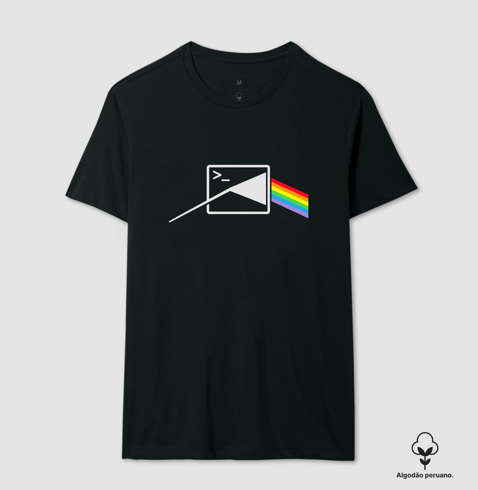 Camiseta Premium Linux The Dark Side of the Shell