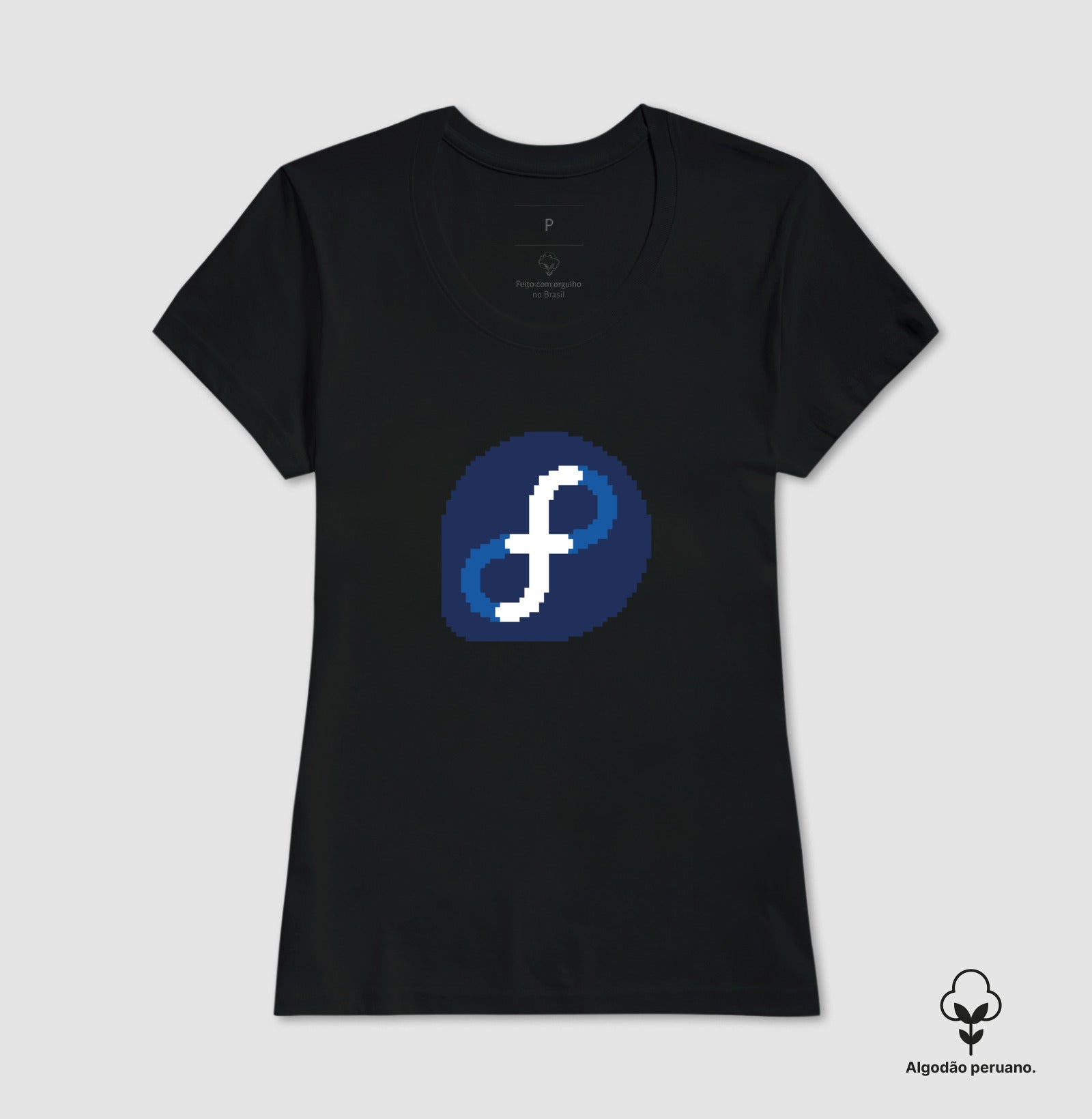 Camiseta Premium - Fedora 8 bit