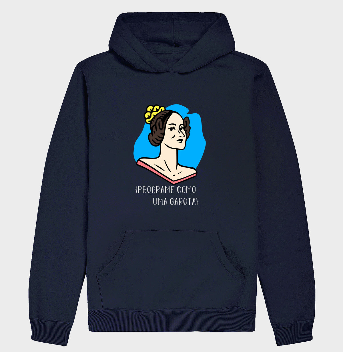 Hoodie Moletom Programe Como Uma Garota