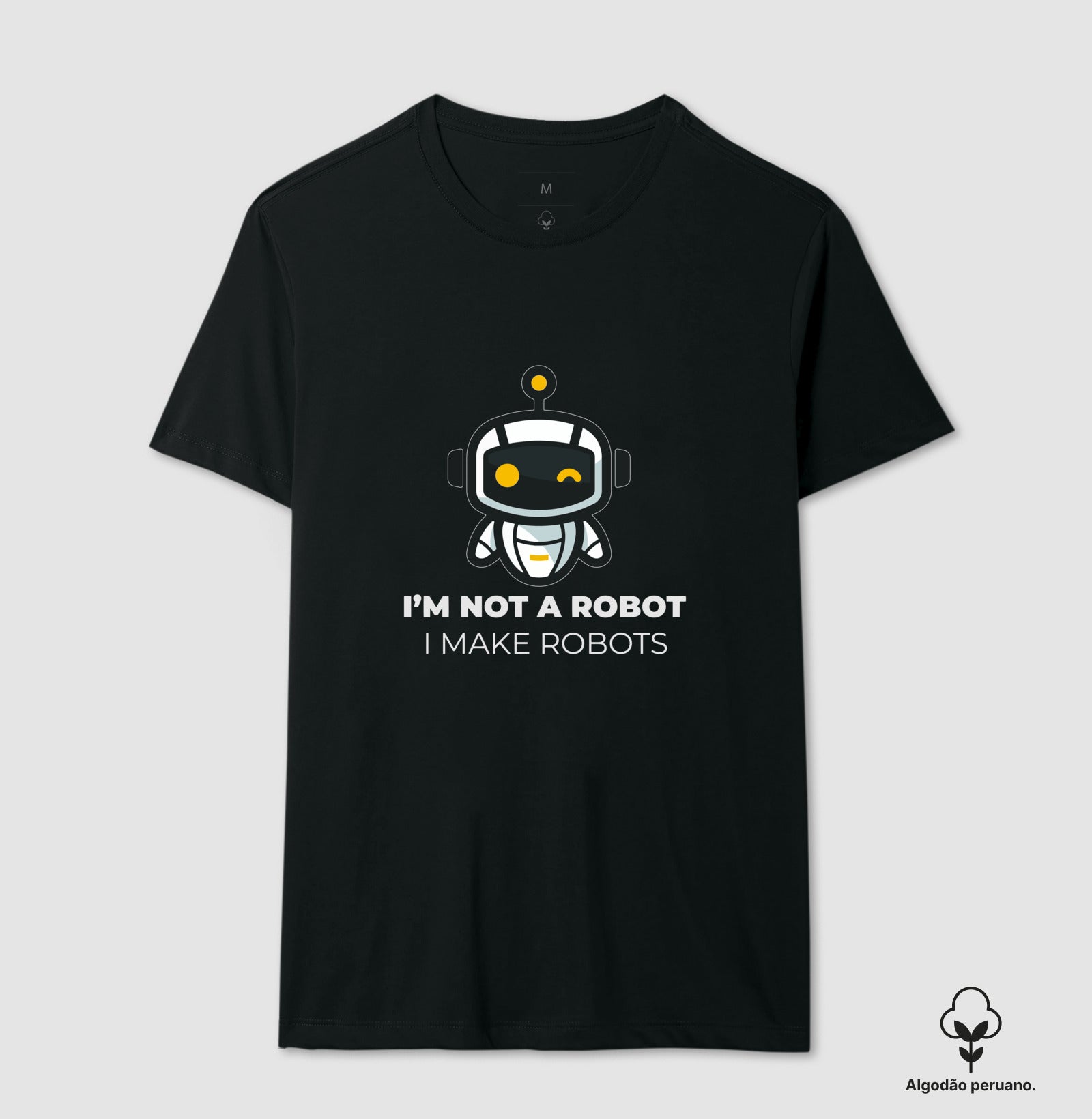 Camiseta Premium - I make Robots