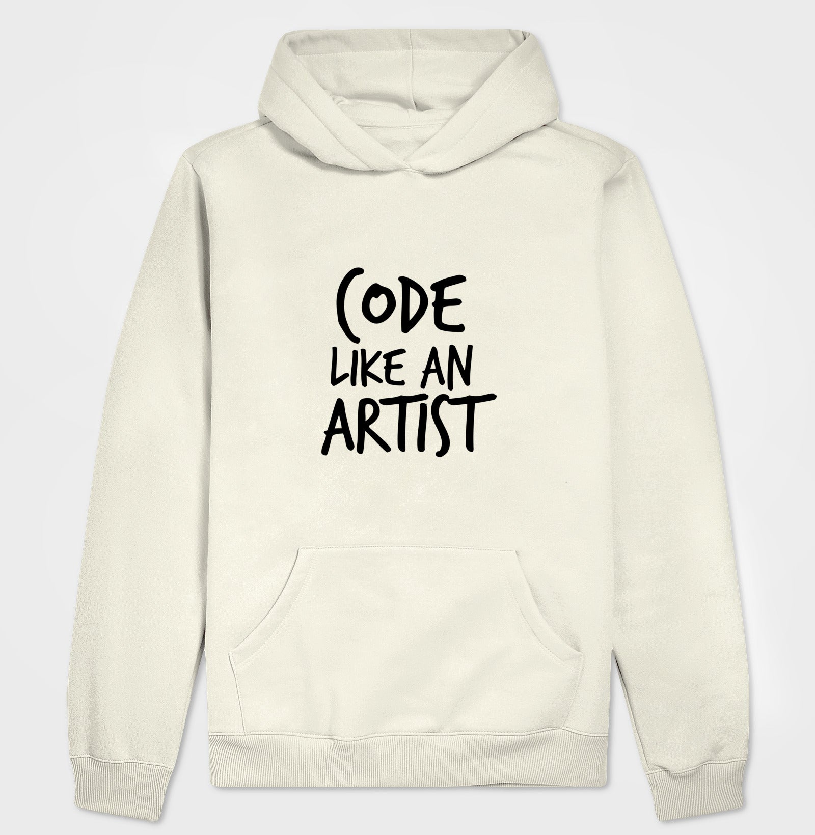 Hoodie Moletom Code Like an Artist