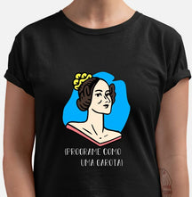 Camiseta Programe Como Uma Garota