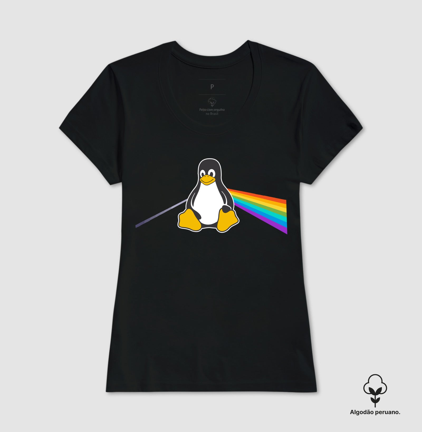 Camiseta Premium Pinguim Floyd