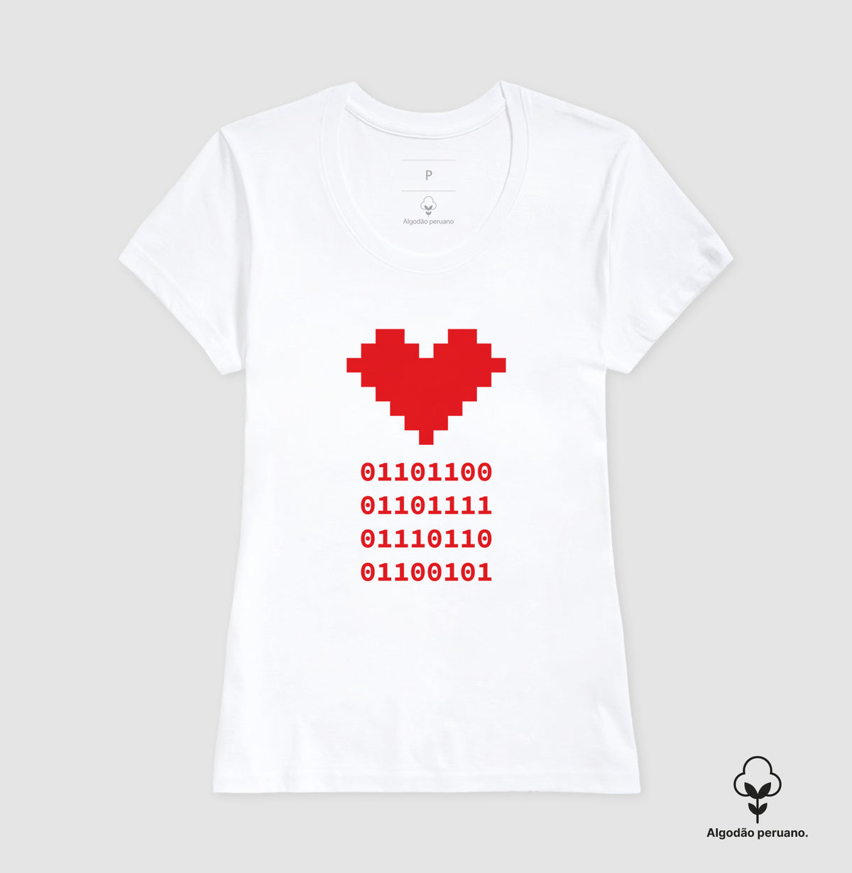 Camiseta Premium - Love Binário