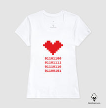 Camiseta Premium - Love Binário