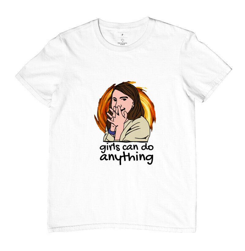 Camiseta Girls Can Do Anything