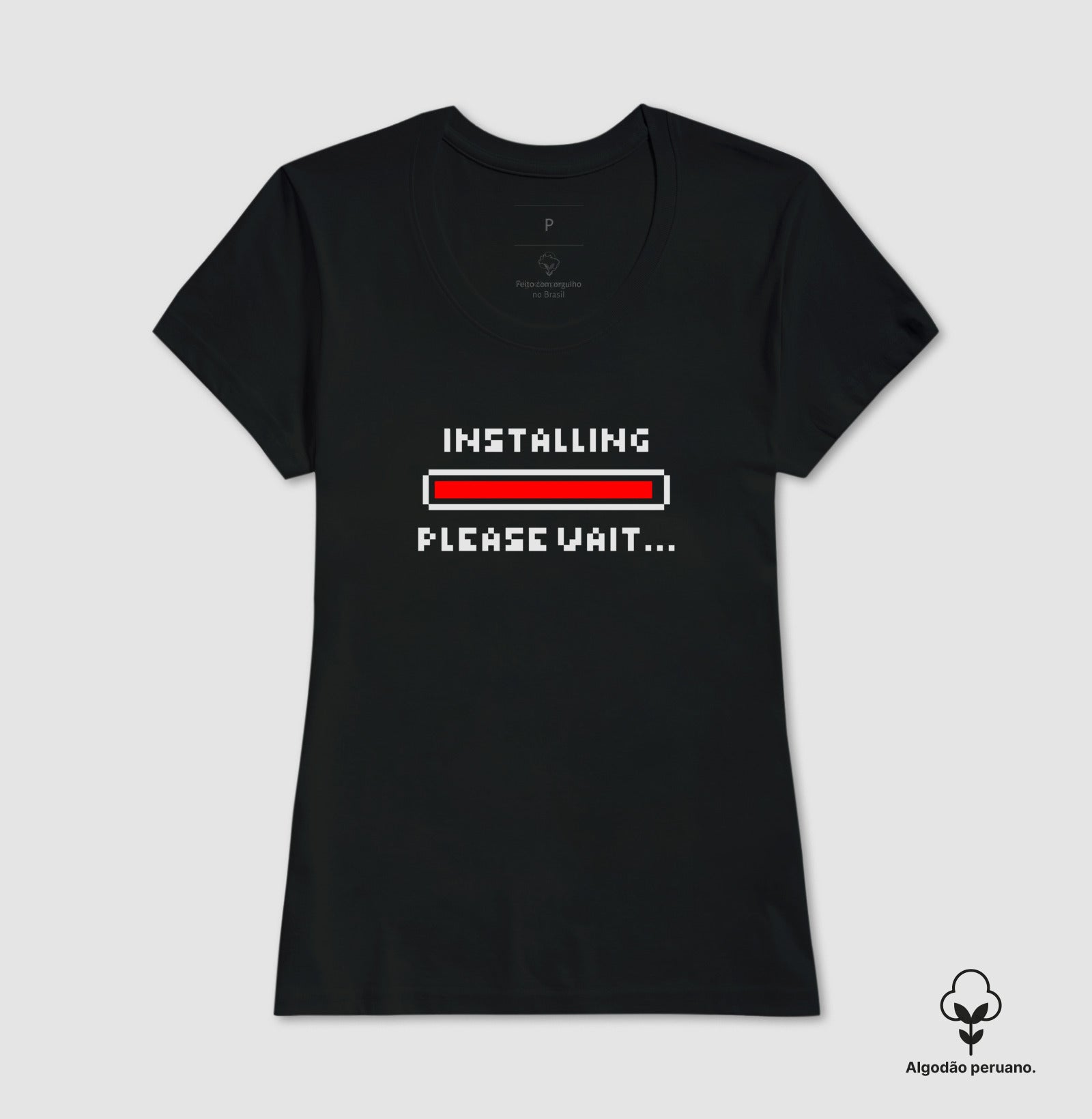 Camiseta Premium Installing