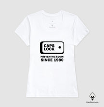 Camiseta Premium - Caps Lock