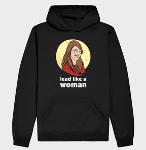 Hoodie Moletom Lead Like a Woman