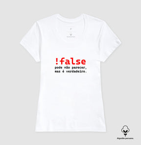 Camiseta Premium Not False