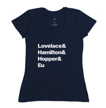 Camiseta Lovelace & Hamilton & Hopper & Eu