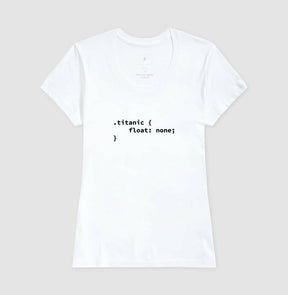 Camiseta CSS Titanic Float