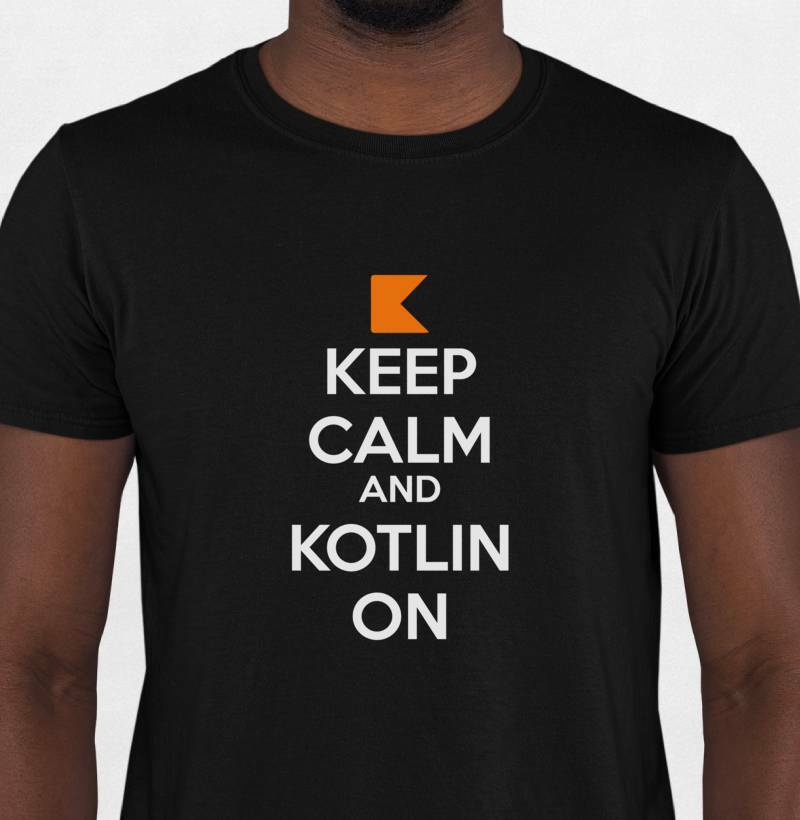 Camiseta Keep Calm Kotlin