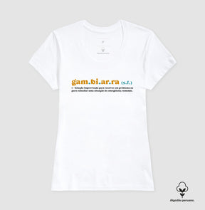 Camiseta Premium Definição de Gambiarra