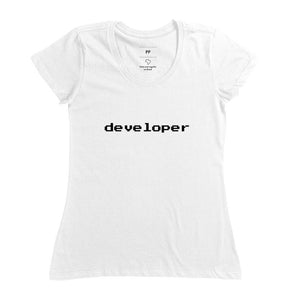 Camiseta Developer 8bit