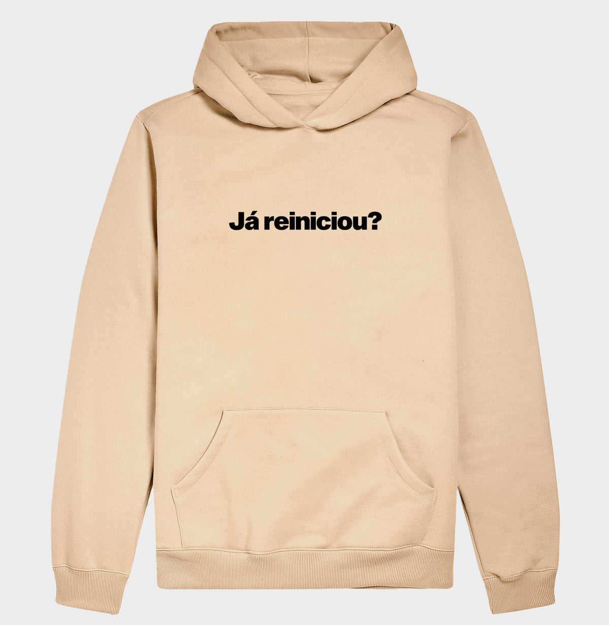 Hoodie Moletom Já Reiniciou