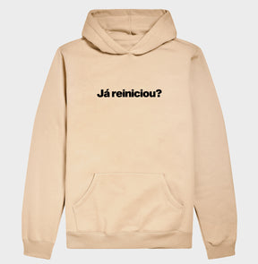 Hoodie Moletom Já Reiniciou