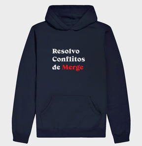 Hoodie Moletom Resolvo Conflitos de Merge