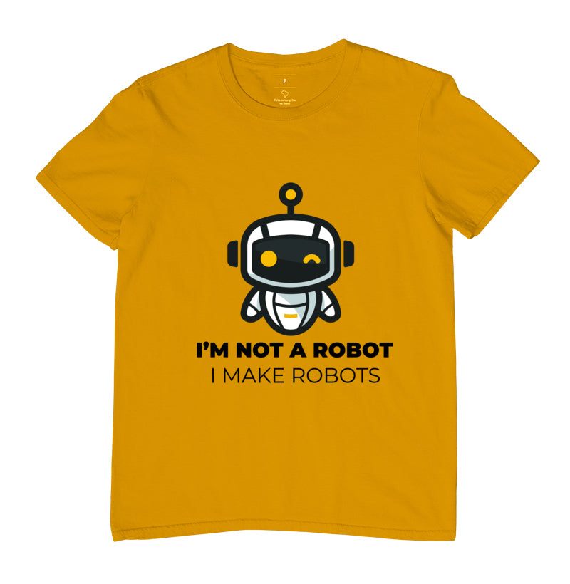 Camiseta I Make Robots