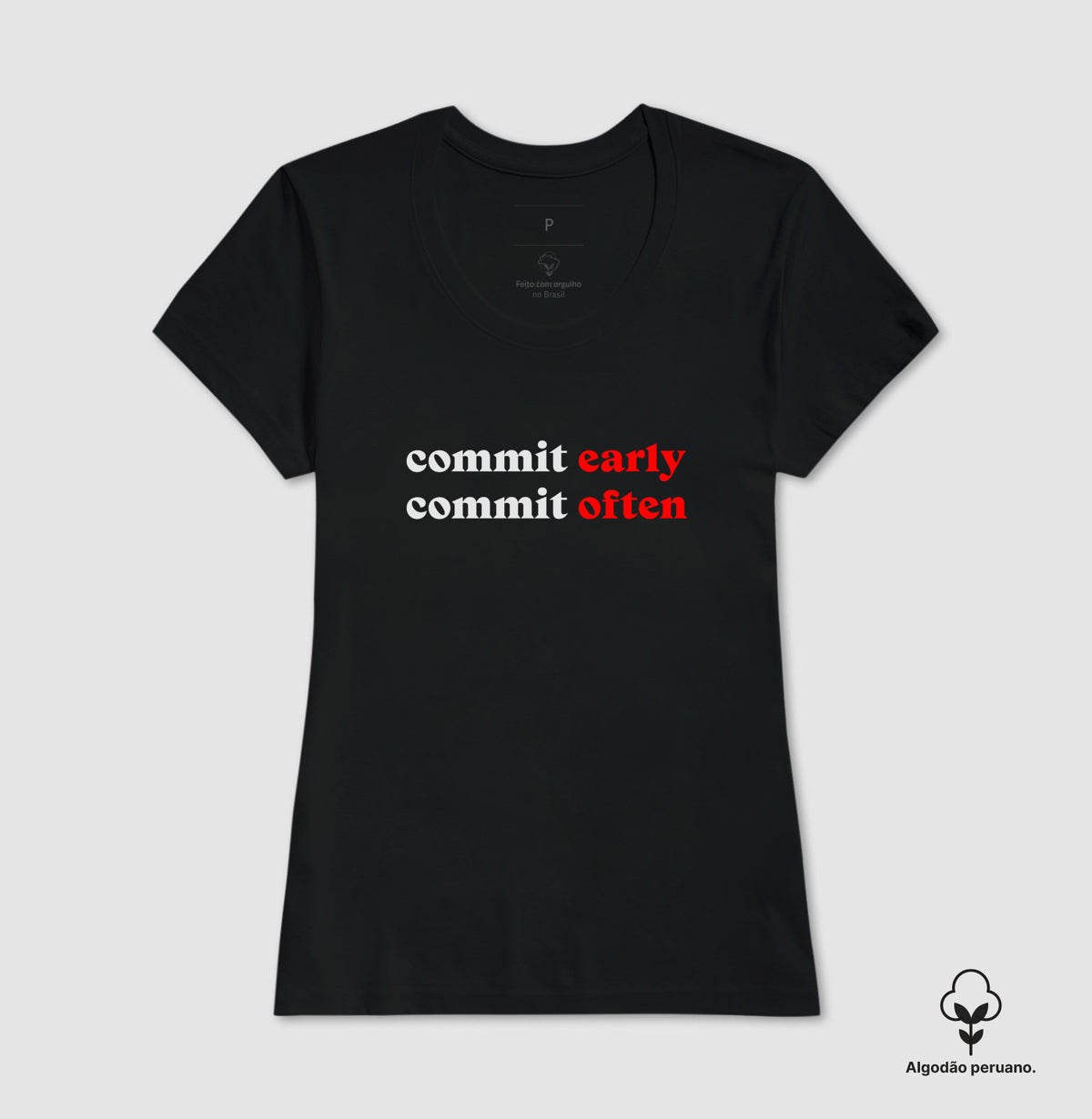 Camiseta Premium Commit Often