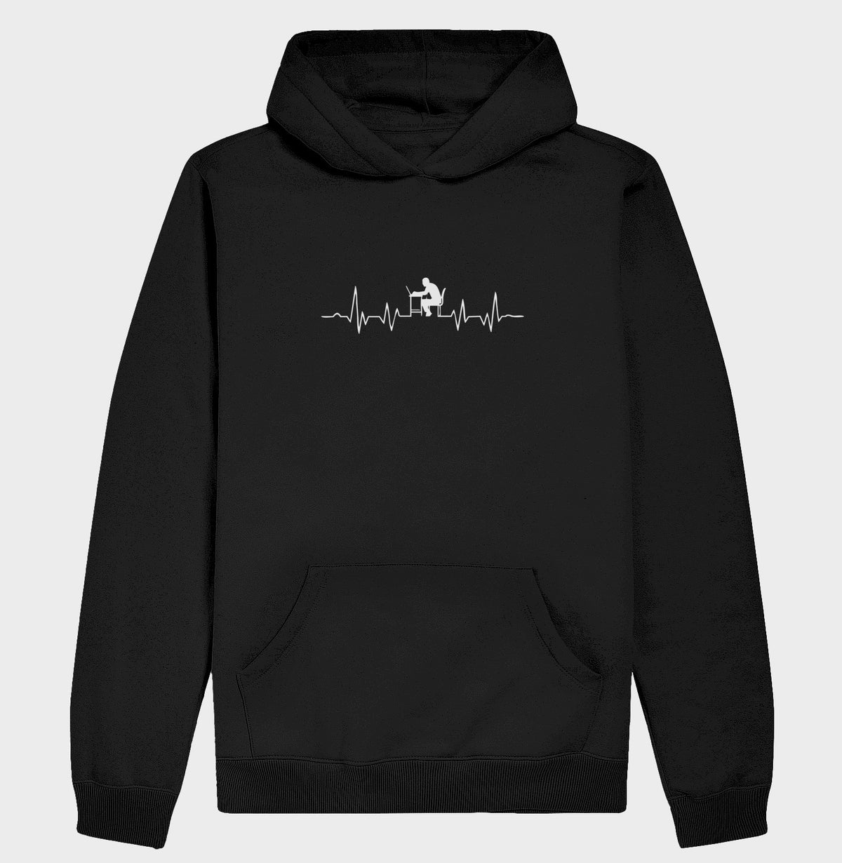 Hoodie Moletom Frequência Cardíaca