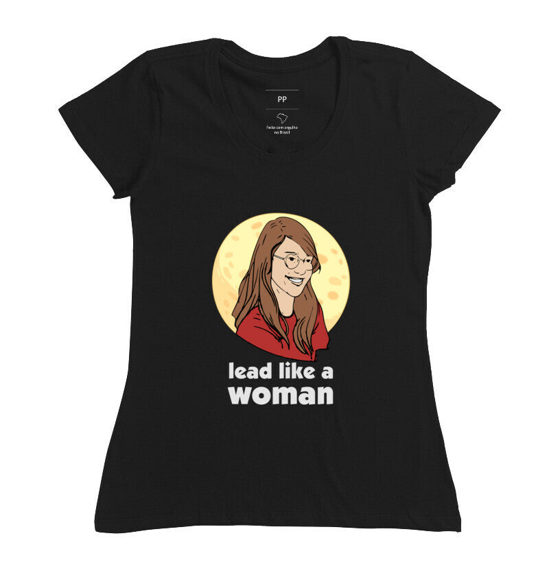 Camiseta Lead Like a Woman