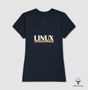 Camiseta Premium - Linux Retrô