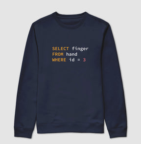 Suéter Moletom SQL Select Finger