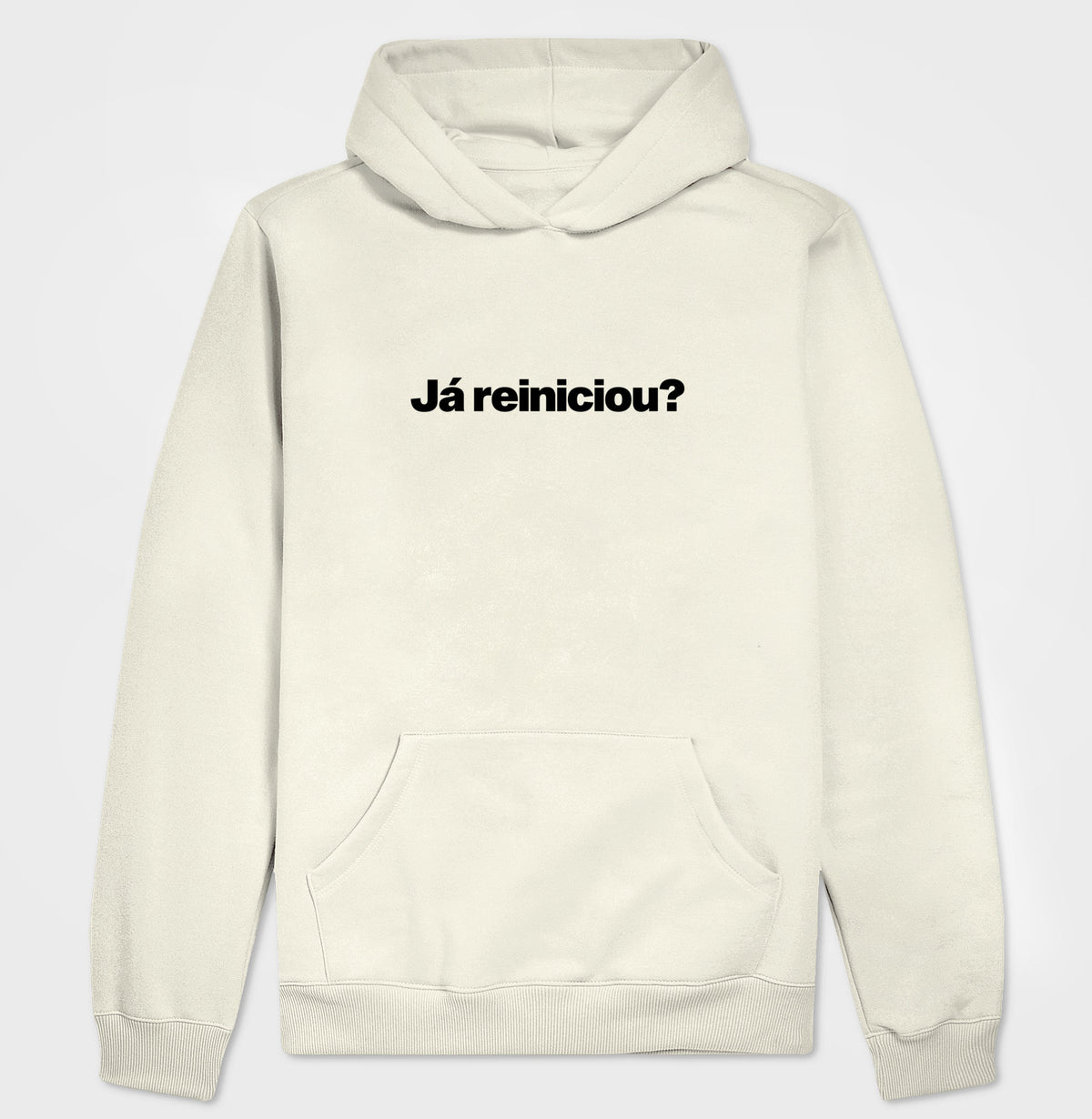 Hoodie Moletom Já Reiniciou