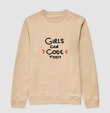 Suéter Moletom Girls Can Code