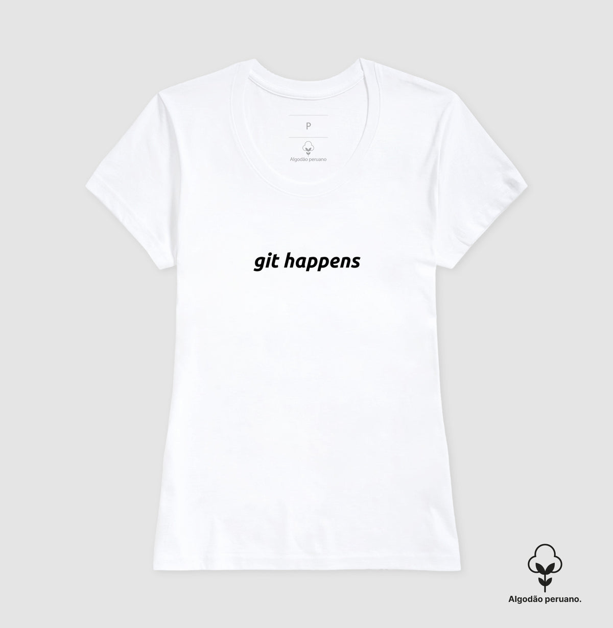 Camiseta Premium Git Happens