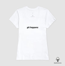 Camiseta Premium Git Happens