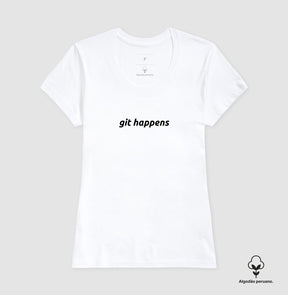 Camiseta Premium Git Happens