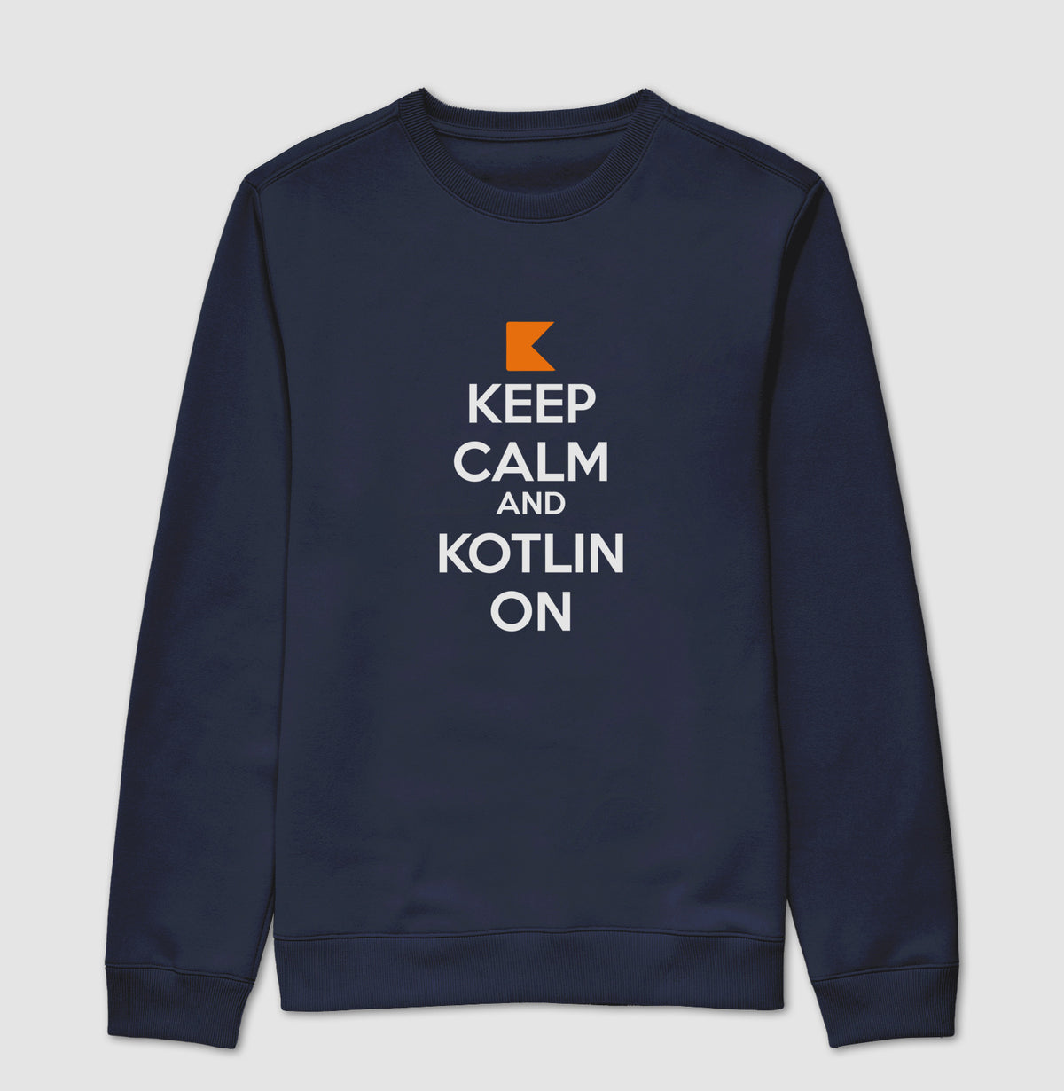 Suéter Moletom Keep Calm Kotlin