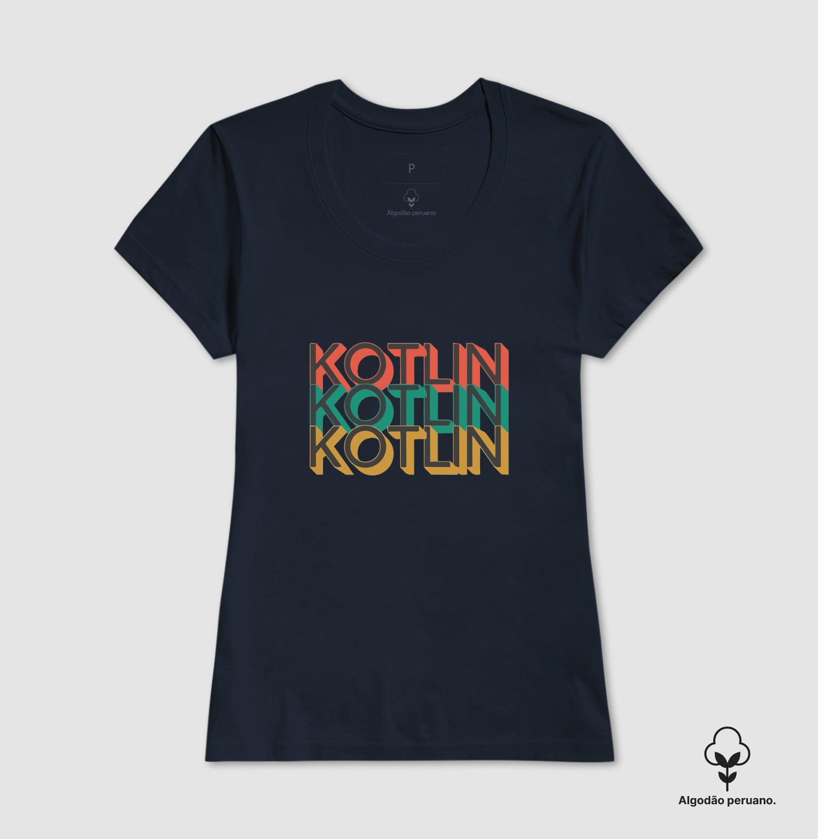 Camiseta Premium Kotlin Retro