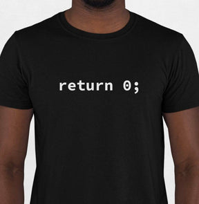 Camiseta return 0