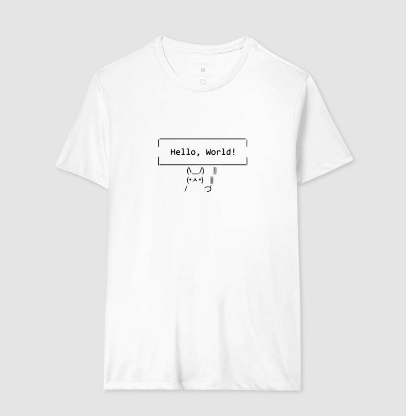 Camiseta Hello World V4