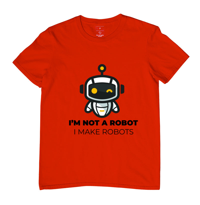 Camiseta I Make Robots