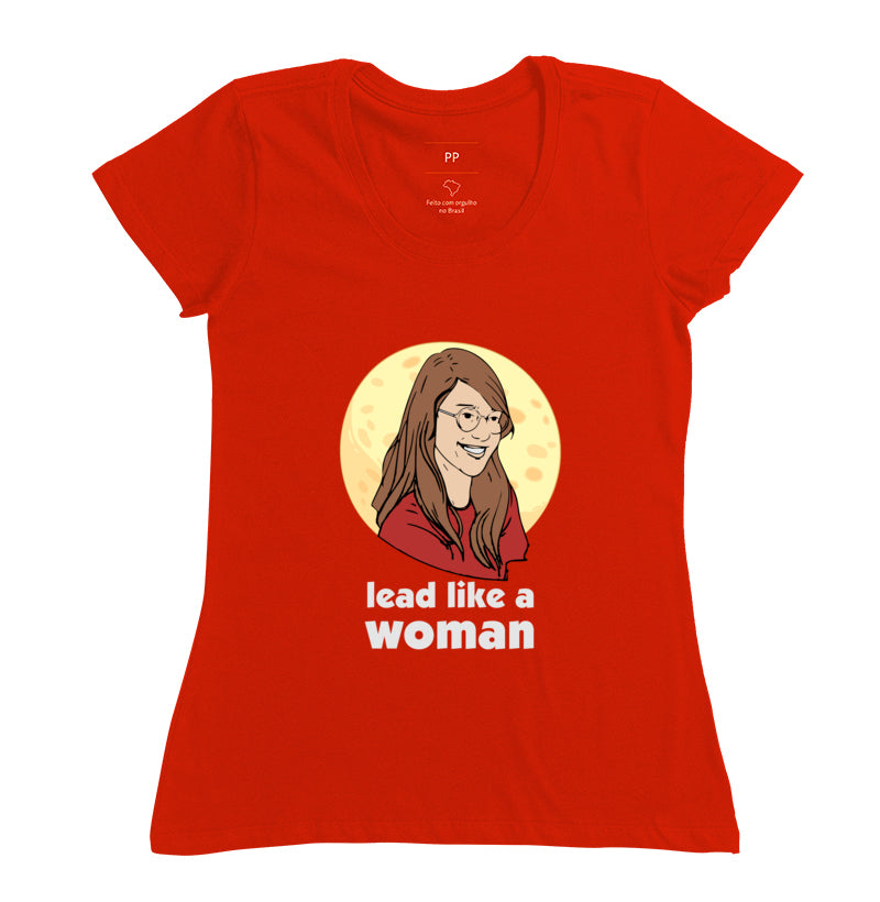 Camiseta Lead Like a Woman