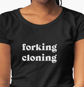 Camiseta Forking & Cloning