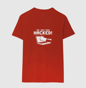 Camiseta Você Foi Hackeado