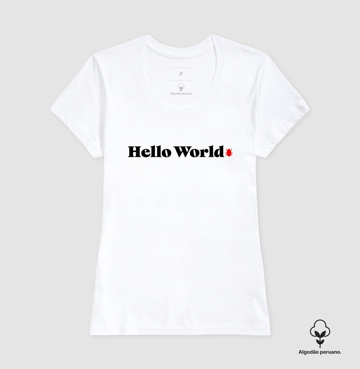 Camiseta Premium Hello World