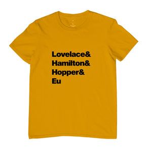 Camiseta Lovelace & Hamilton & Hopper & Eu