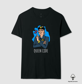 Camiseta Premium Queen Code