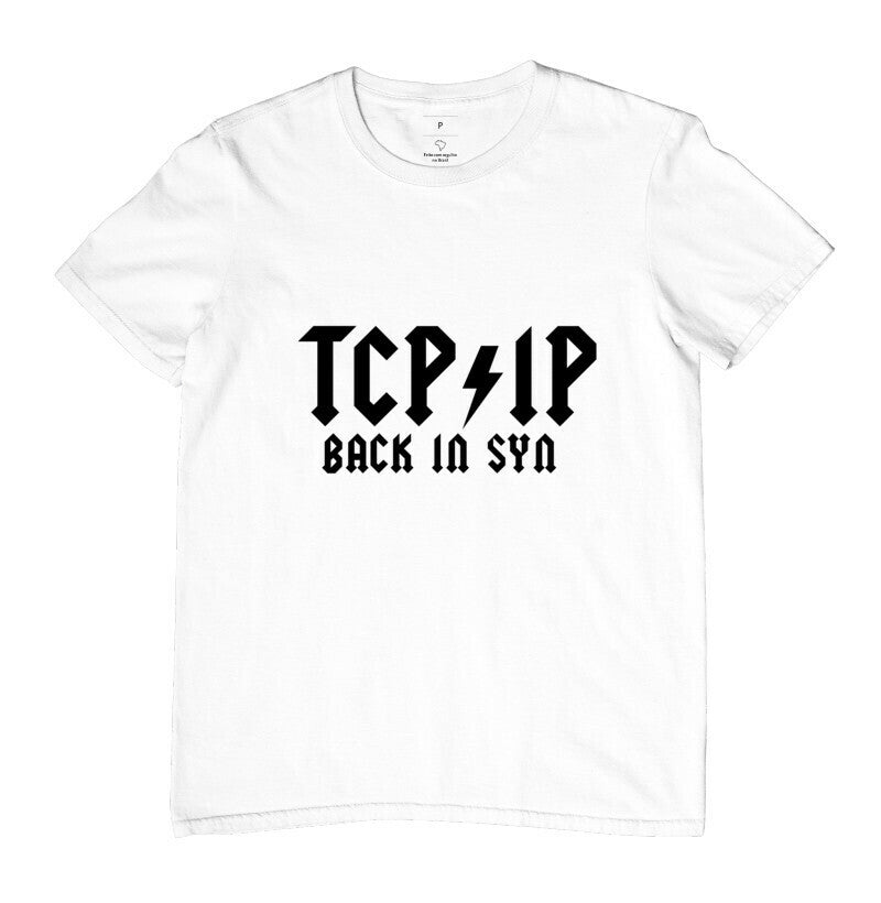 Camiseta TCP/IP Back in SYN