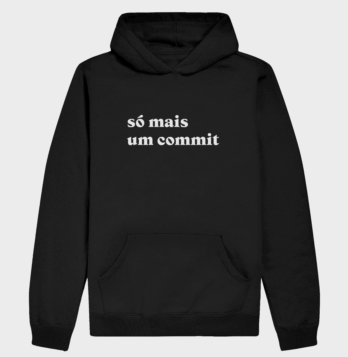 Hoodie Moletom Só Mais Um Commit