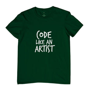 Camiseta Code Like an Artist