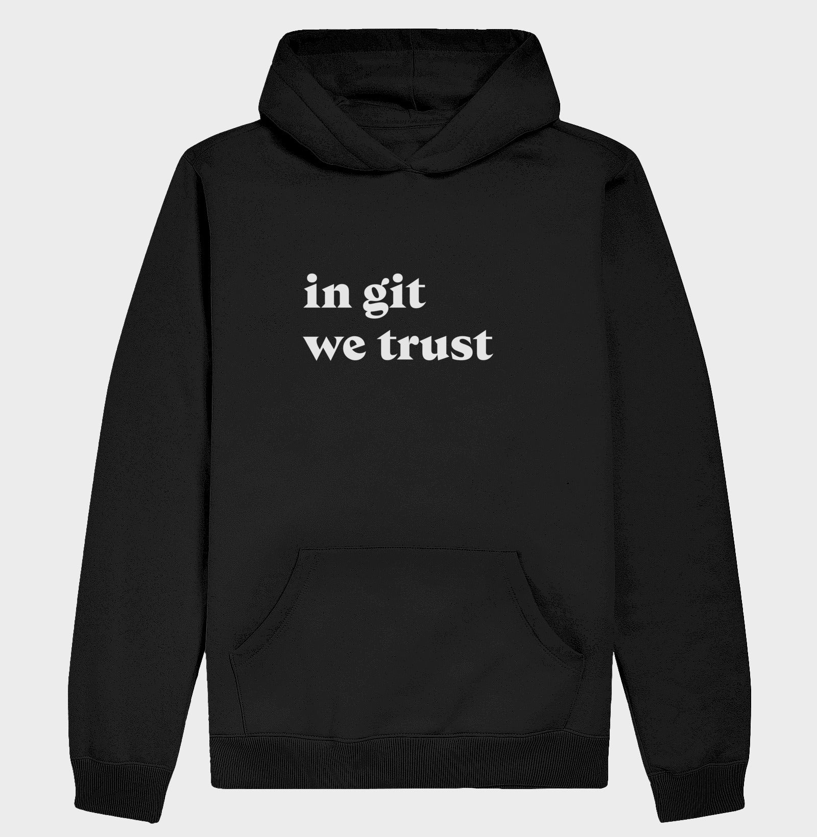 Hoodie Moletom In Git We Trust