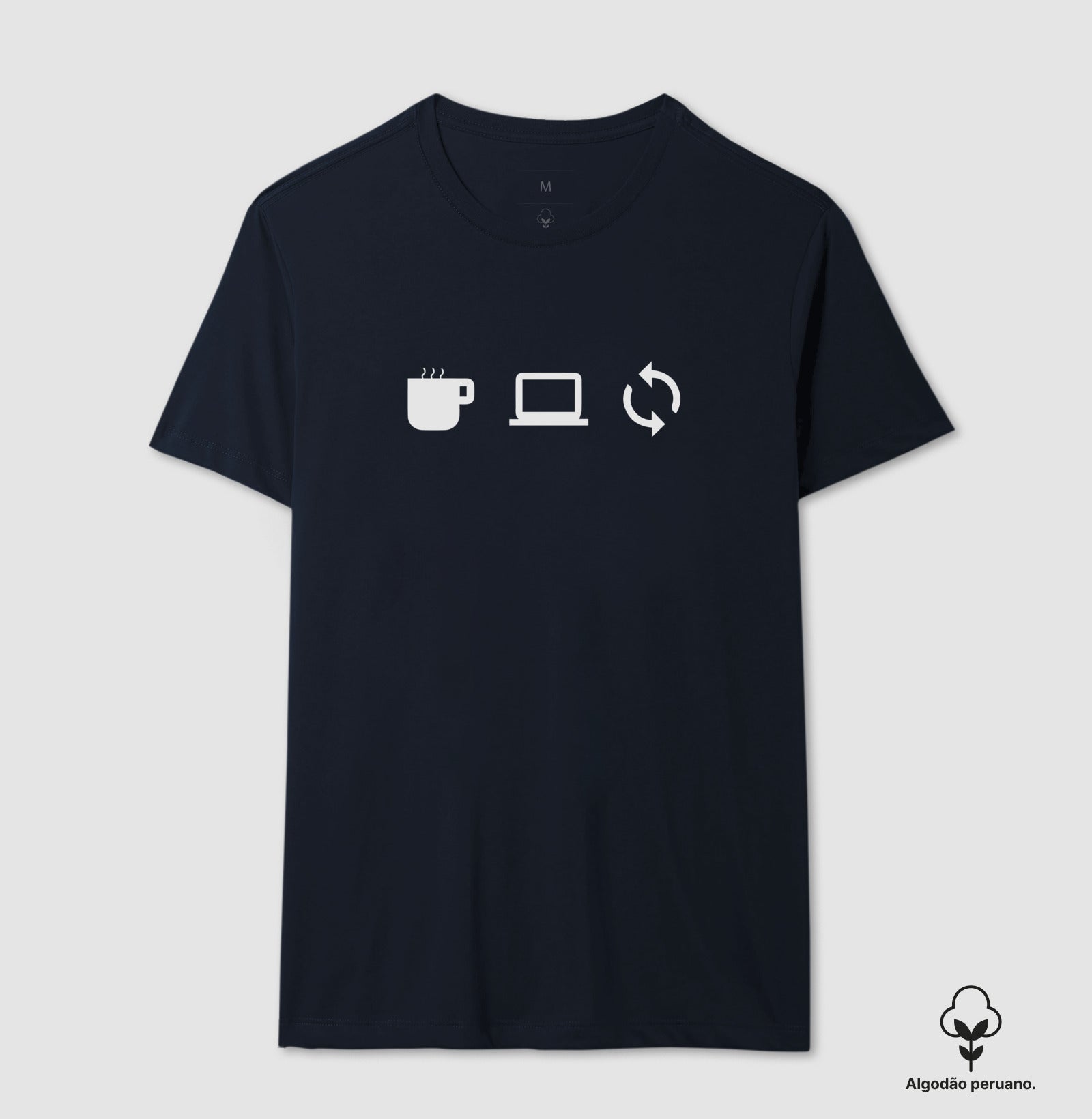 Camiseta Premium Vida de programador