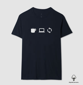 Camiseta Premium Vida de programador